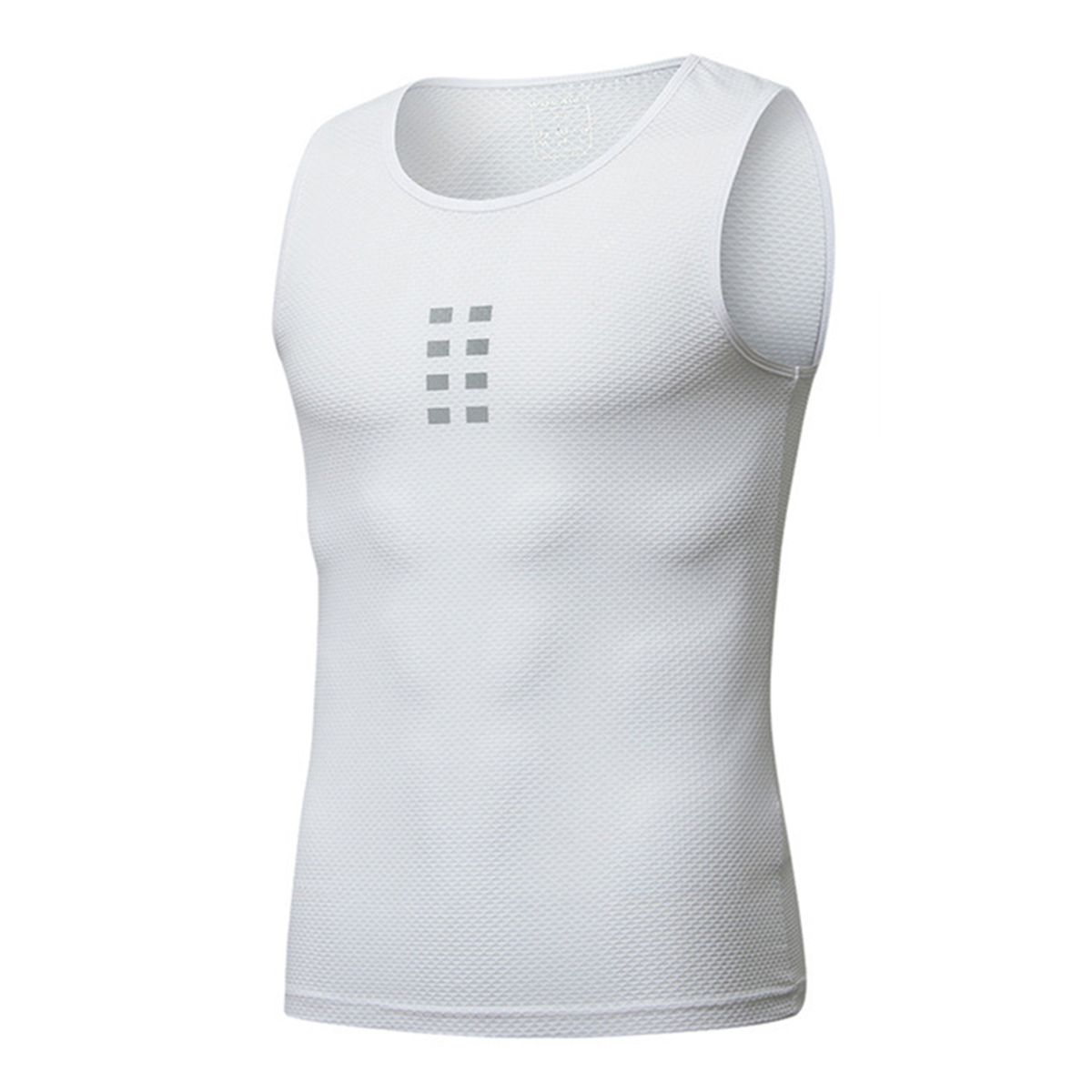 Men's Sleeveless Cycling Undershirt Quick Dry Bike Base
