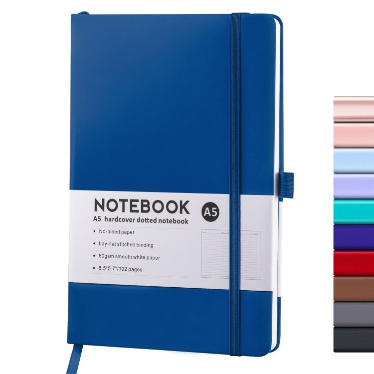 A5 PU Leather Notebook Business Notepad