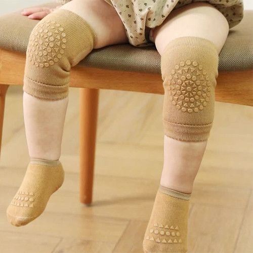 Universal Baby 4-piece Knee Pads And Anti-slip Socks