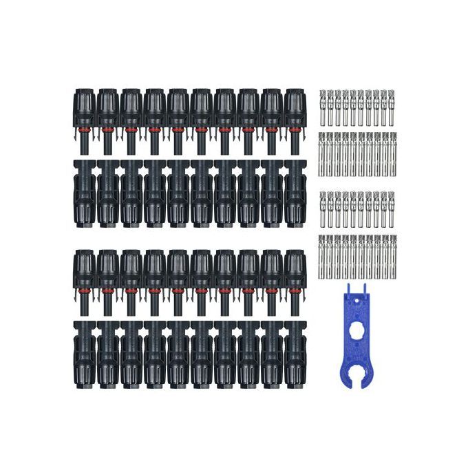 MC4 Male/Female Solar Panel Cable Connectors With S Solar Module Photovoltaic Connector