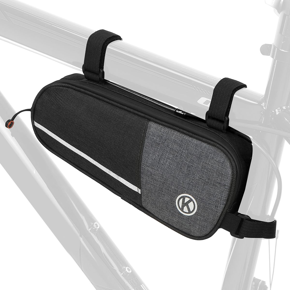 Reflective Bike Triangle Bag Bicycle Frame Bag Cycling