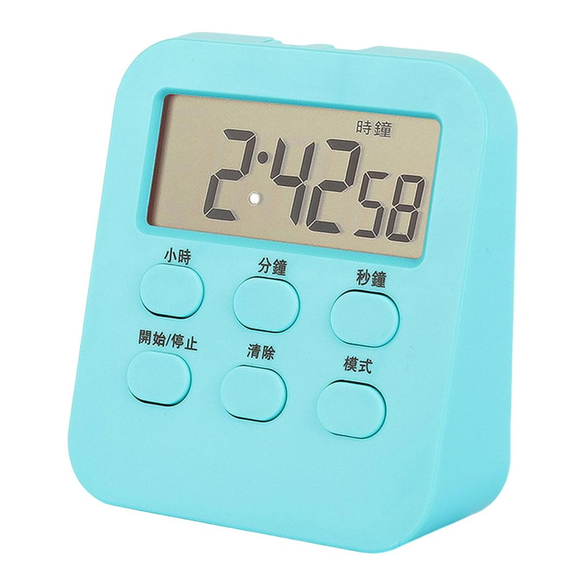1 Set Countdown Mini Kitchen Cooking Alarm Clock Blue