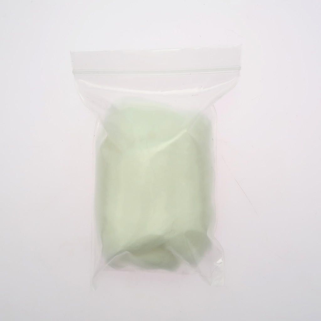 10g Wool Roving Fiber Hand Spinning Crafts For Doll Handmade Bleach