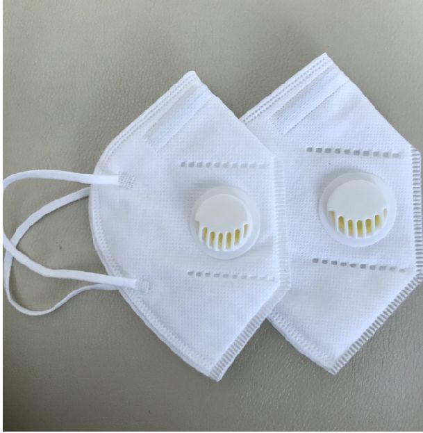 Respirator Face Mask With Breathing Valve