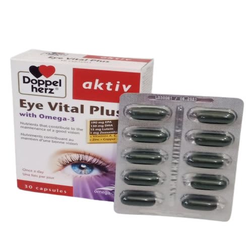Eye Vital Plus With Omega -3 - 30 Capsules