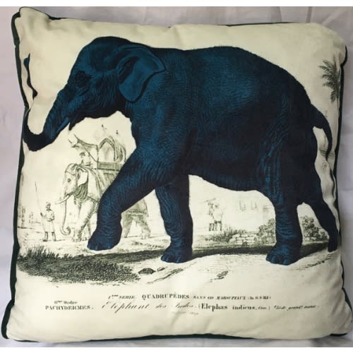 Throw Pillow- Safari- Elephant 40x40cm