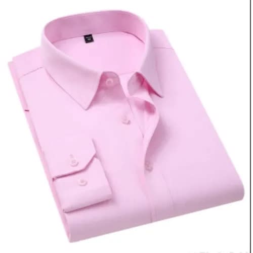 Regular Cotton Long Sleeve Shirt - Pink