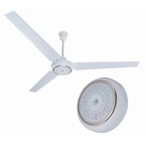 56" Celling Fan White Color -pure Copper