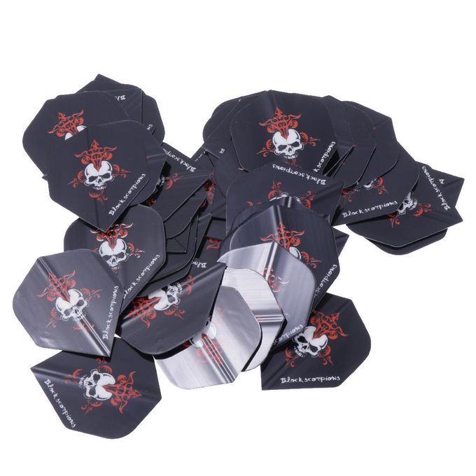 50Pcs/set Premium Standard Dart Flights Accessories Equipment For Red