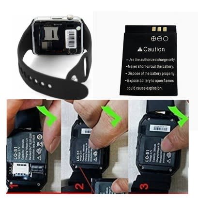 Smart Phone Watch Replacement Battery