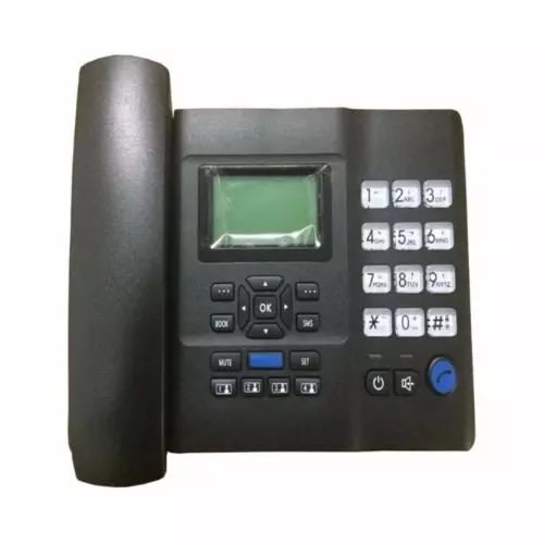 F501 GSM Sim Card Table Phone - Black