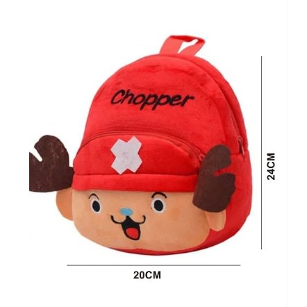 Cute Toddler Chopper Cartoon Plush Kids Bag For 1-3 Years