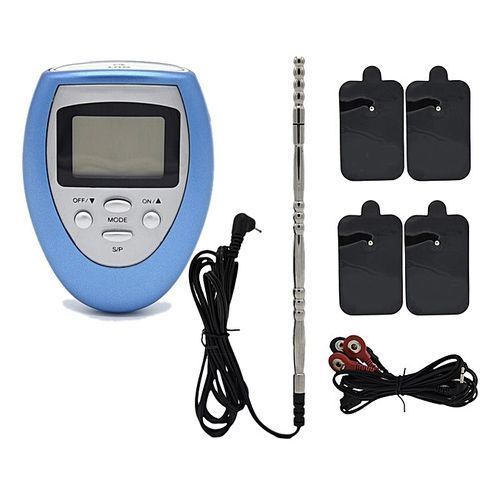 Shock Pulse Kit Anal Vibrator Electro Urethral Catheter Stimulate Body Massage Nipple Clip Adult Sex Toys For Women Men AIF