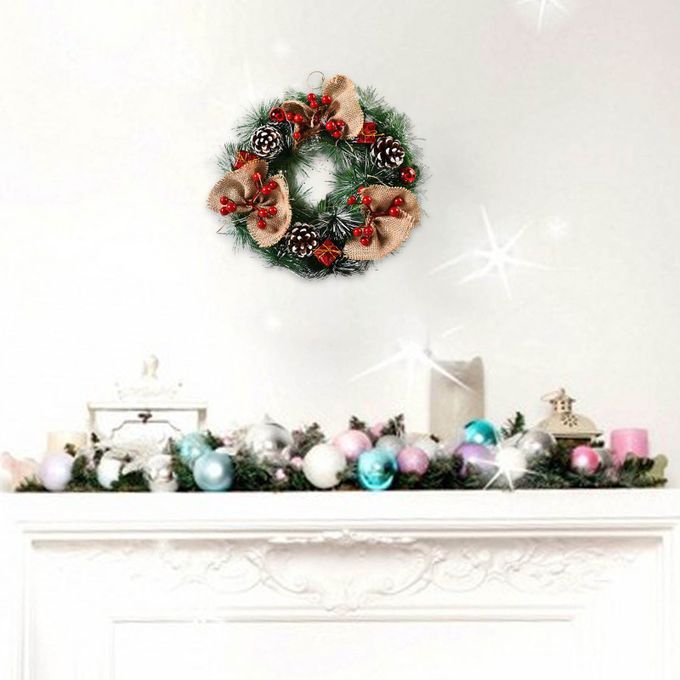 Christmas Decoration Hanging Garland For Celebration Door Wall Decor B