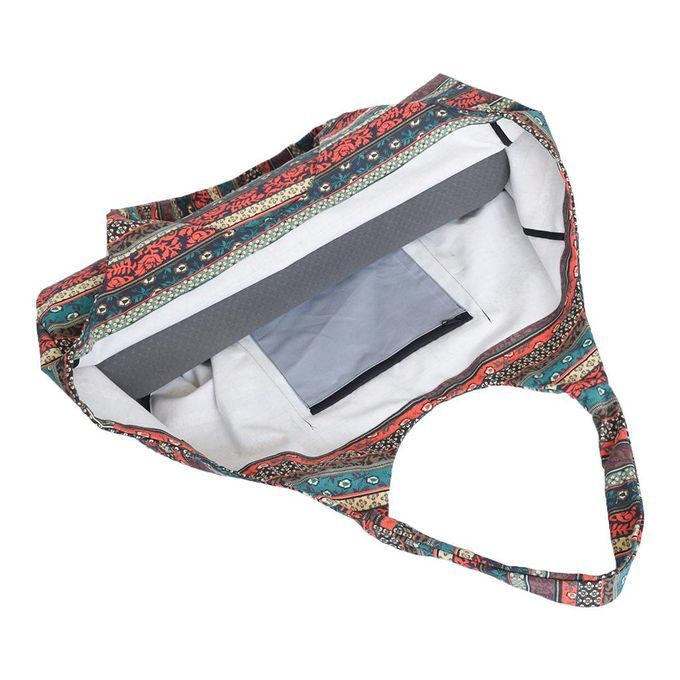 Extra Large Yoga Mat Carrying Bag With Side Pocket For Most Mat Sizes