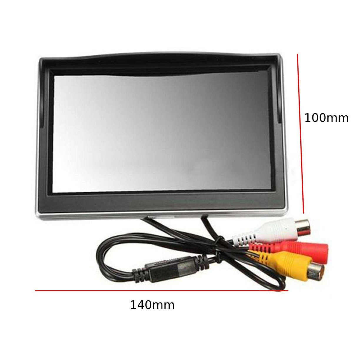5 Inch 800 * 480  LCD Screen Monitor For Car Backup