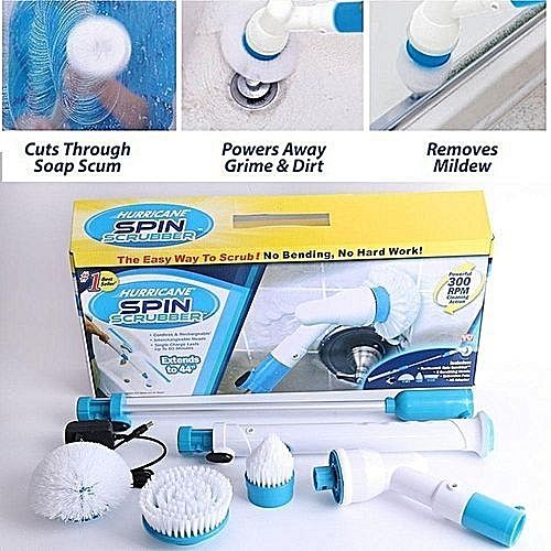 Multifunctional Electric Hurricane Spin Scrubber Brush