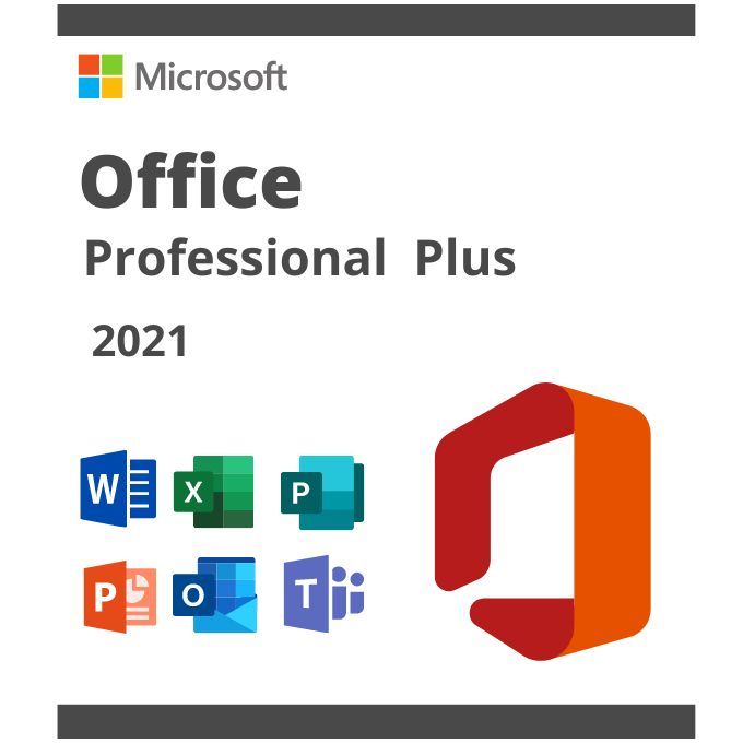 Microsoft Office 2021 Professional Plus- Permanent License
