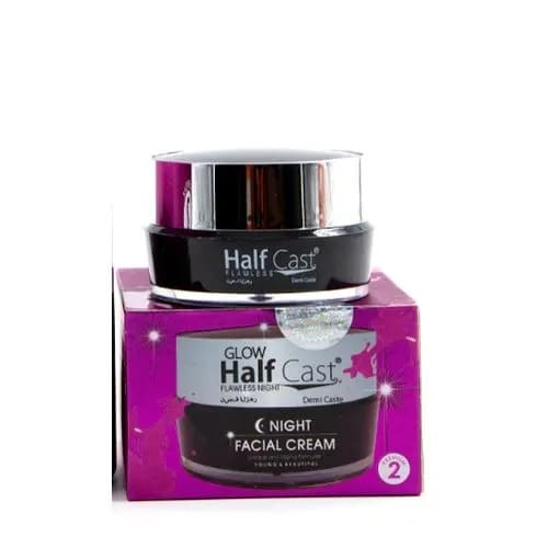 Glow Half Cast Night Facial Cream - 30g