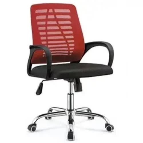 Admin Office Chair - Red