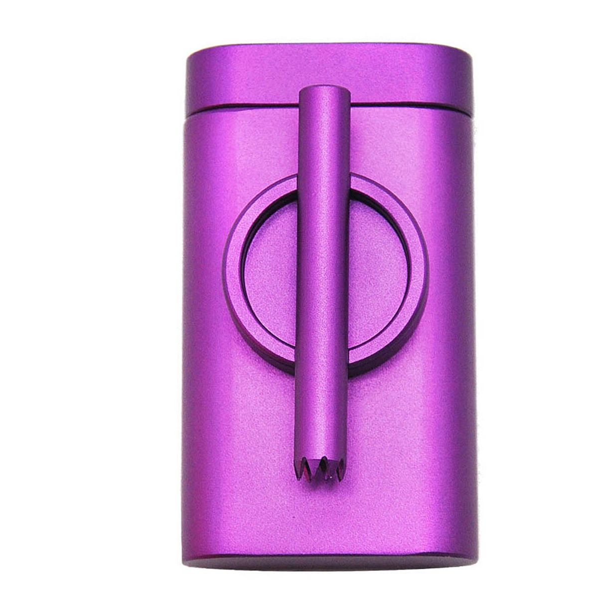 Abrader Storage Box Mini Grinder with Storage Box Purple