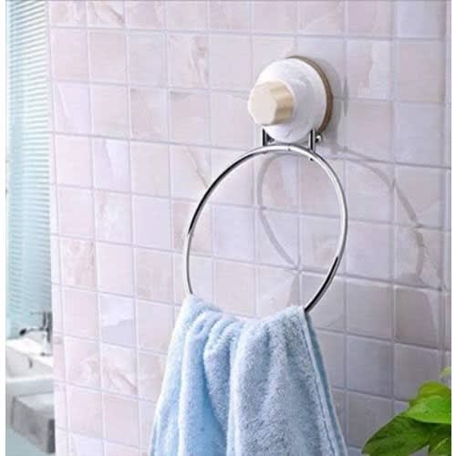 Stainless Steel Power Suction Towel Ring Holder