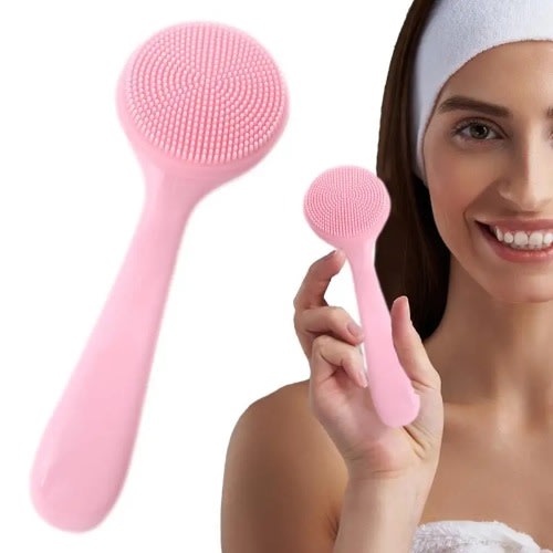 Silicone  Soft Face Scrubber Cleaner Massage Brush