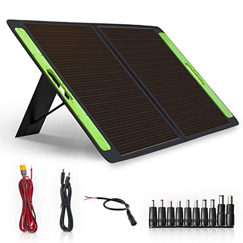 NECESPOW 100W Portable Solar Panel For Solar GeneratorPower
