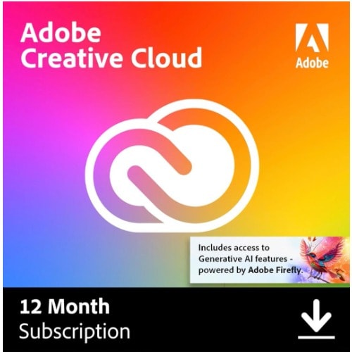 Creative Cloud  1 User - 1 Year Subscription