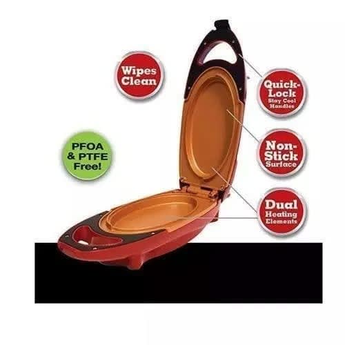 5 Minutes Chef Electric Meal Maker - Red Copper