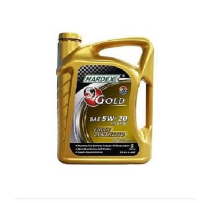 Hardex Gold Fully Synthetic Engine Oil SAE 5W-20 - 5Litres
