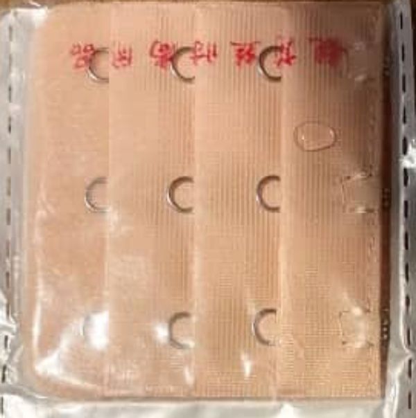 Black Bra Extender 3-Hook (Three Piece)