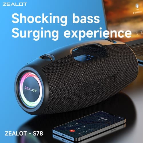 100w Super Bass Bluetooth Speaker With 24000mah Battery S78
