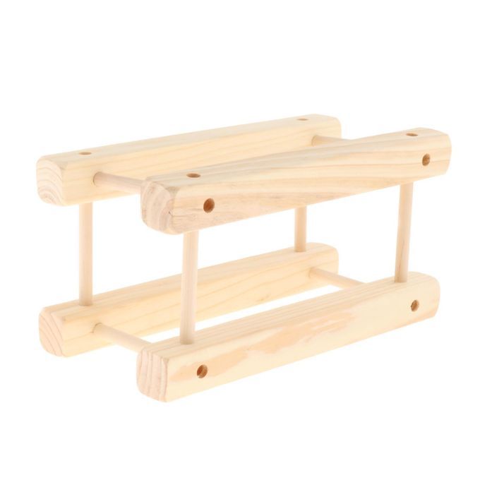 Wooden Wine Rack Tabletop Wine Holder For Cabinet Display Shelves