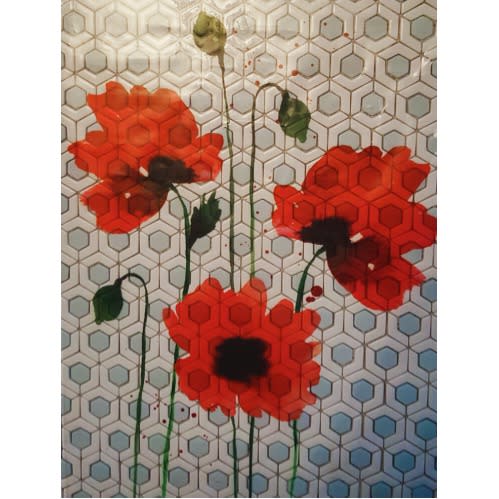 Poppy Wall Art Stickers, Home By Bluw