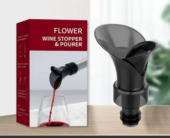 2 In 1 Red Wine Stopper Aerating Pourer For Red Wine