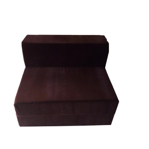 Convertible Sofa Bed - Armless - 72 x 40 Inches - Brown