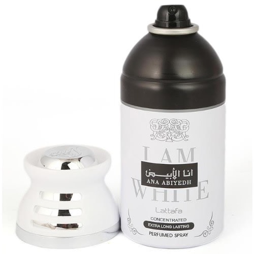 Lattafa Ana Abiyedh I Am White Deodorant Spray - 250ml
