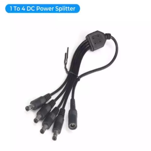 Power Supply Cable Dc 1 To 4 Power Splitter