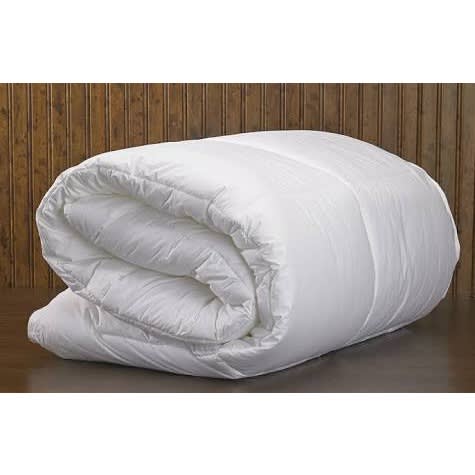 Plain White Luxury Fibre-filled Duvet - 100% Turkish Cotton