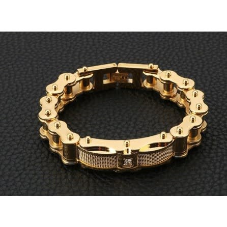 Titanium Steel Bracelet - Gold