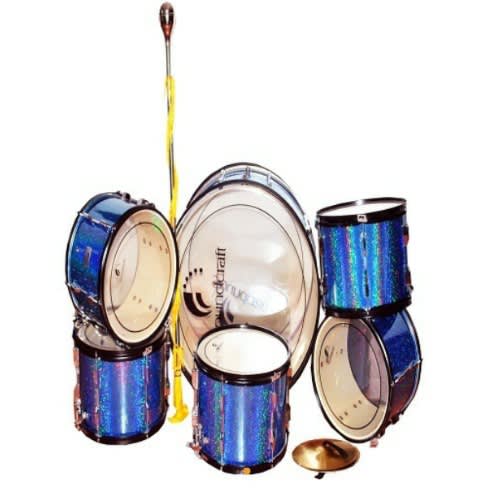 Professional Brigade Parade Matching Drum With Full Accessories - 6 Pieces
