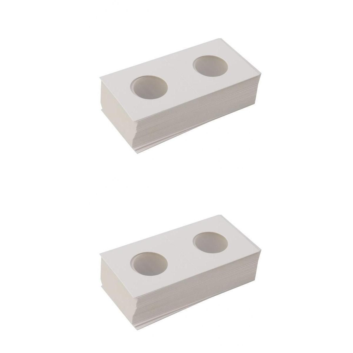 100Pcs Thick Coin Holder Card 2x2  Collector 17