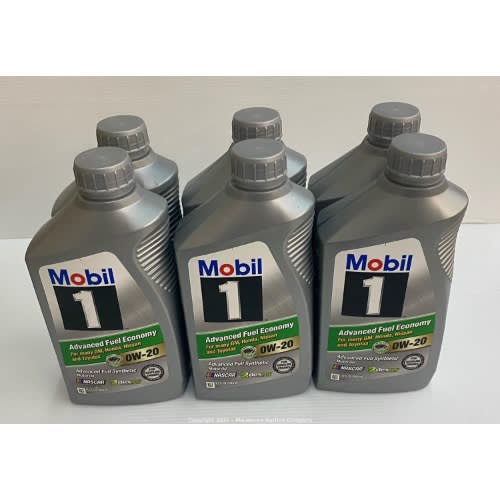Mobil 1 Advanced Fuel Economy Full Synthetic Motor Oil 0w-20