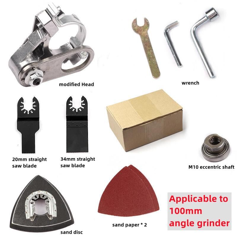 M10 M14 Angle  Conversion To Oscillating Multi-Tools Grooving Machine Adapter Universal Head Kit for 100/115/125mm