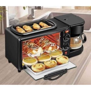 Microwave, Griller, Coffee Maker, 3 In 1 Breakfast Maker