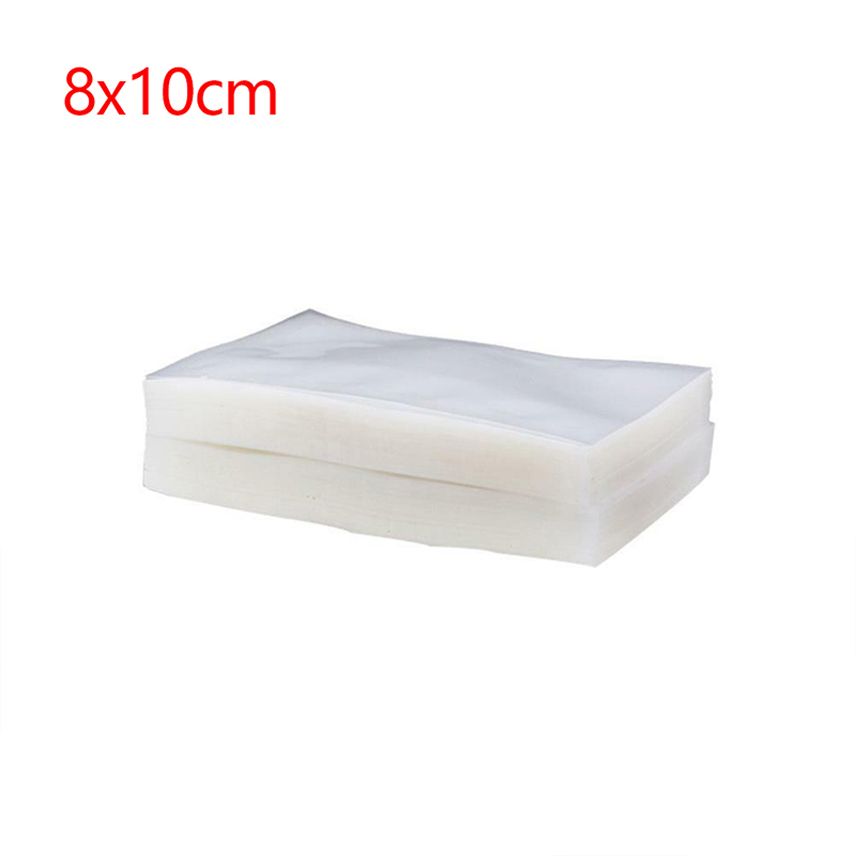 10Pcs Vacuum Bags Food Container Reusable Bags Fridge Storage Vacuum Covers Food Meat Fruit Bag Closure Bags For Packaging-8x10cm