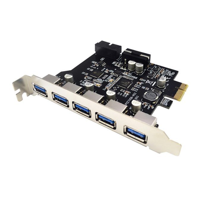 5 Ports -E USB 3.0 Expansion Card Adpter 19 Pin USB 3.0 HUb Adapter