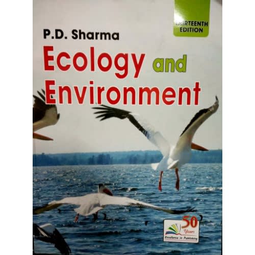 Ecology And Environment P.D Sharma- 13th Edition - Paperback