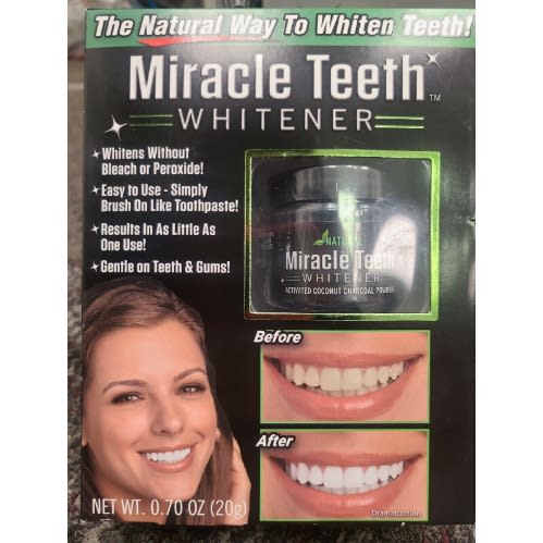 Miracle Teeth Whitening Powder - 20g